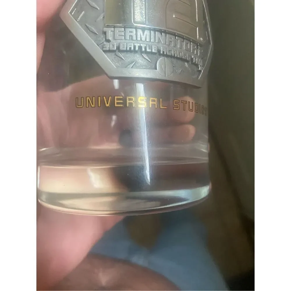 Vintage 1997 terminator 2 universal studios 14oz glass